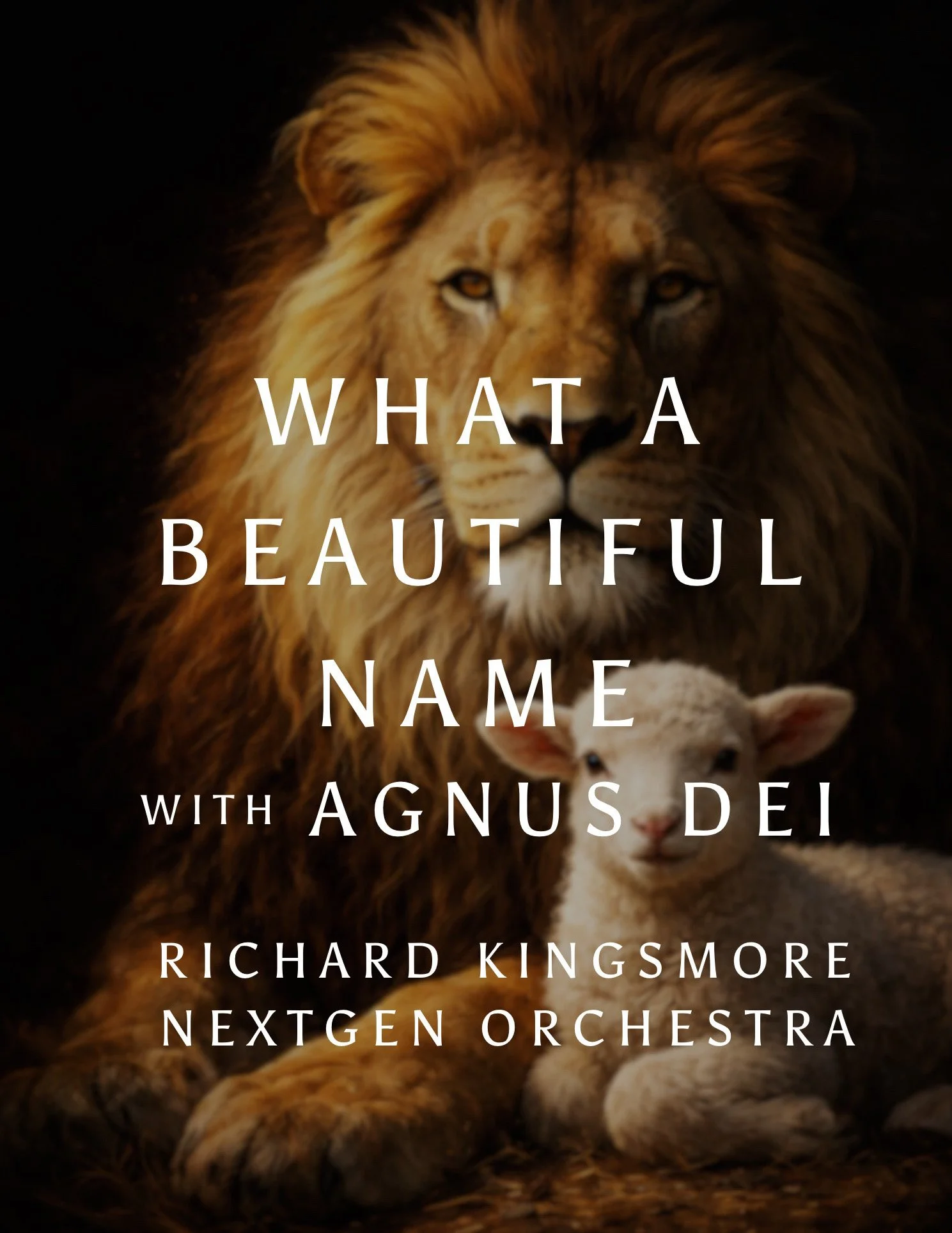 What A Beautiful Name with Agnus Dei Orchestra Music by Richard